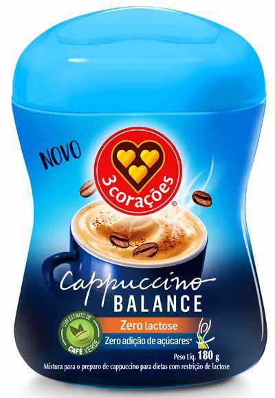 3corações apresenta Cappuccino Balance