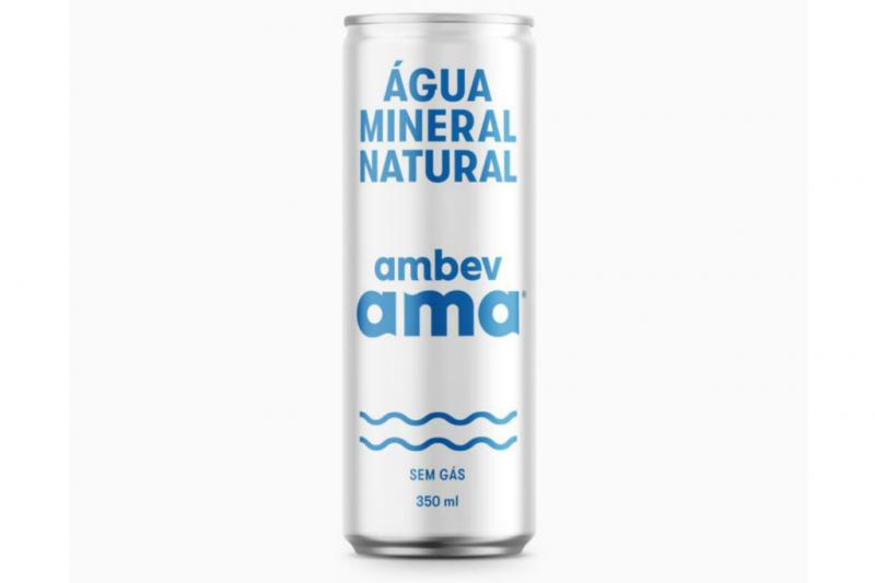 Ambev terá água mineral em lata de alumínio