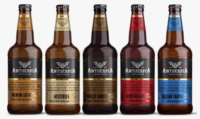 Cerveja Antuérpia com novo visual