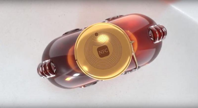 Conhaque Louis XIII: garrafa inteligente com chip NFC