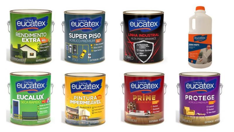 Eucatex renova embalagens de tintas