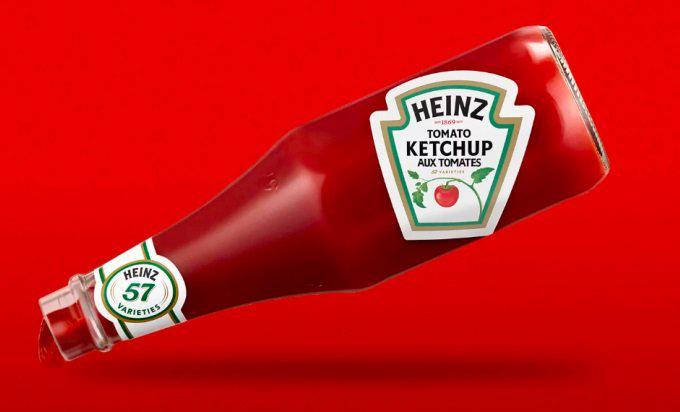 Heinz muda posição do rótulo