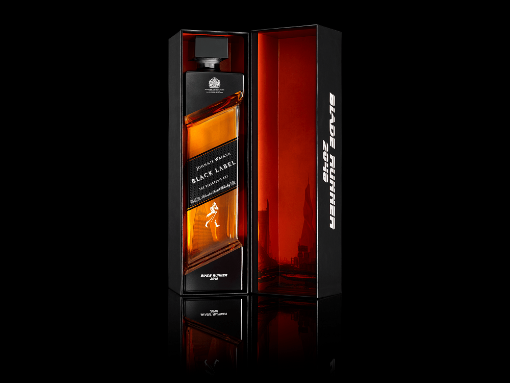 Johnnie Walker lança garrafa Blade Runner