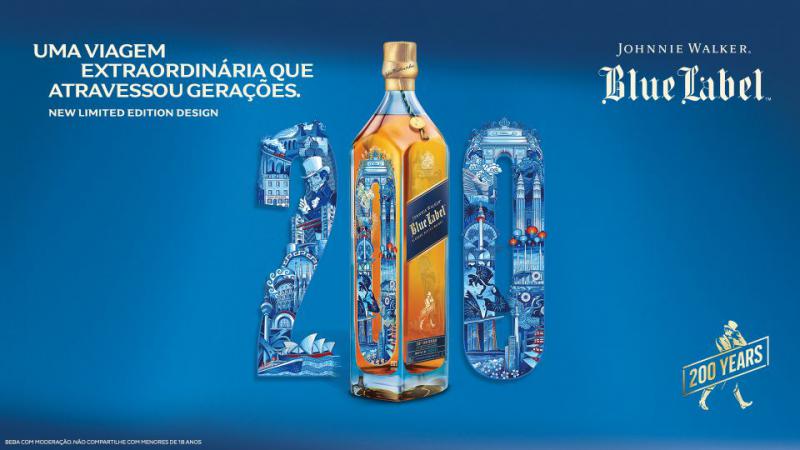 Johnnie Walker lança rótulos comemorativos