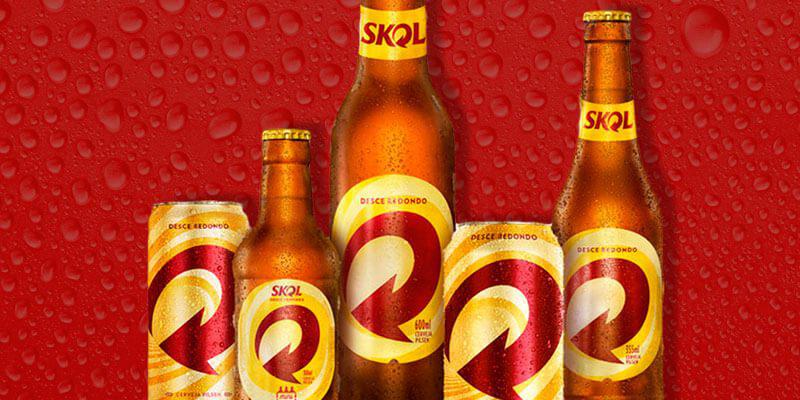 Skol renova os rótulos de suas cervejas