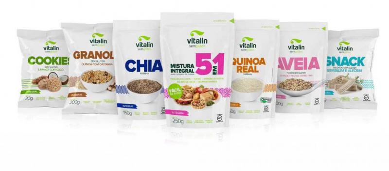 Vitalin renova embalagens