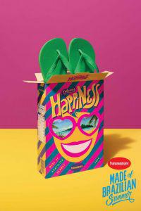 Havaianas: Campanha de lançamento de Embalagens