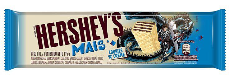 Hershey’s com embalagens criadas por quadrinistas