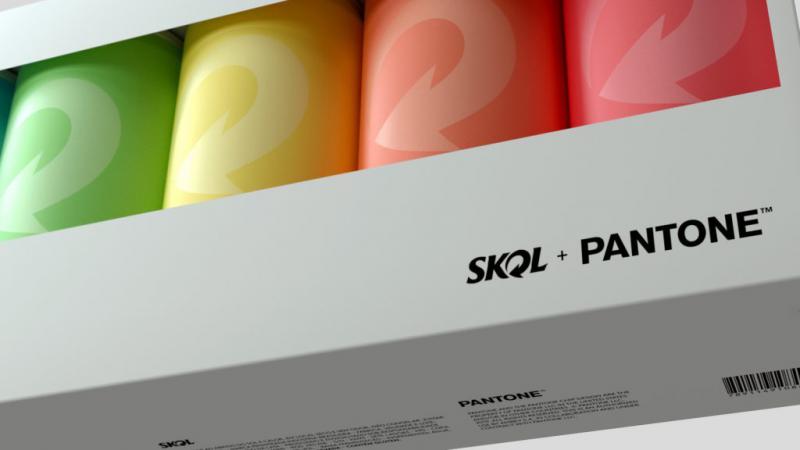 Skol e Pantone lançam edição colorida